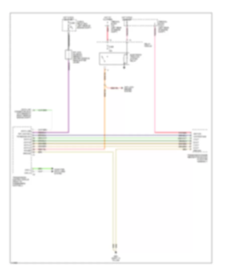 Shift Interlock Wiring Diagram for Mercedes Benz SLK230 2000