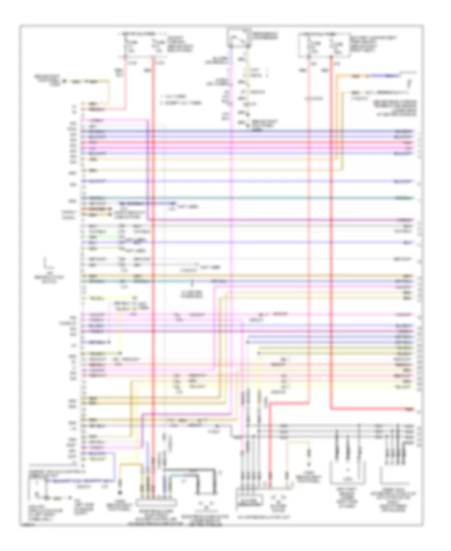 Automatic A C Wiring Diagram with Thermotronic 1 of 4 for Mercedes Benz GL550 2012
