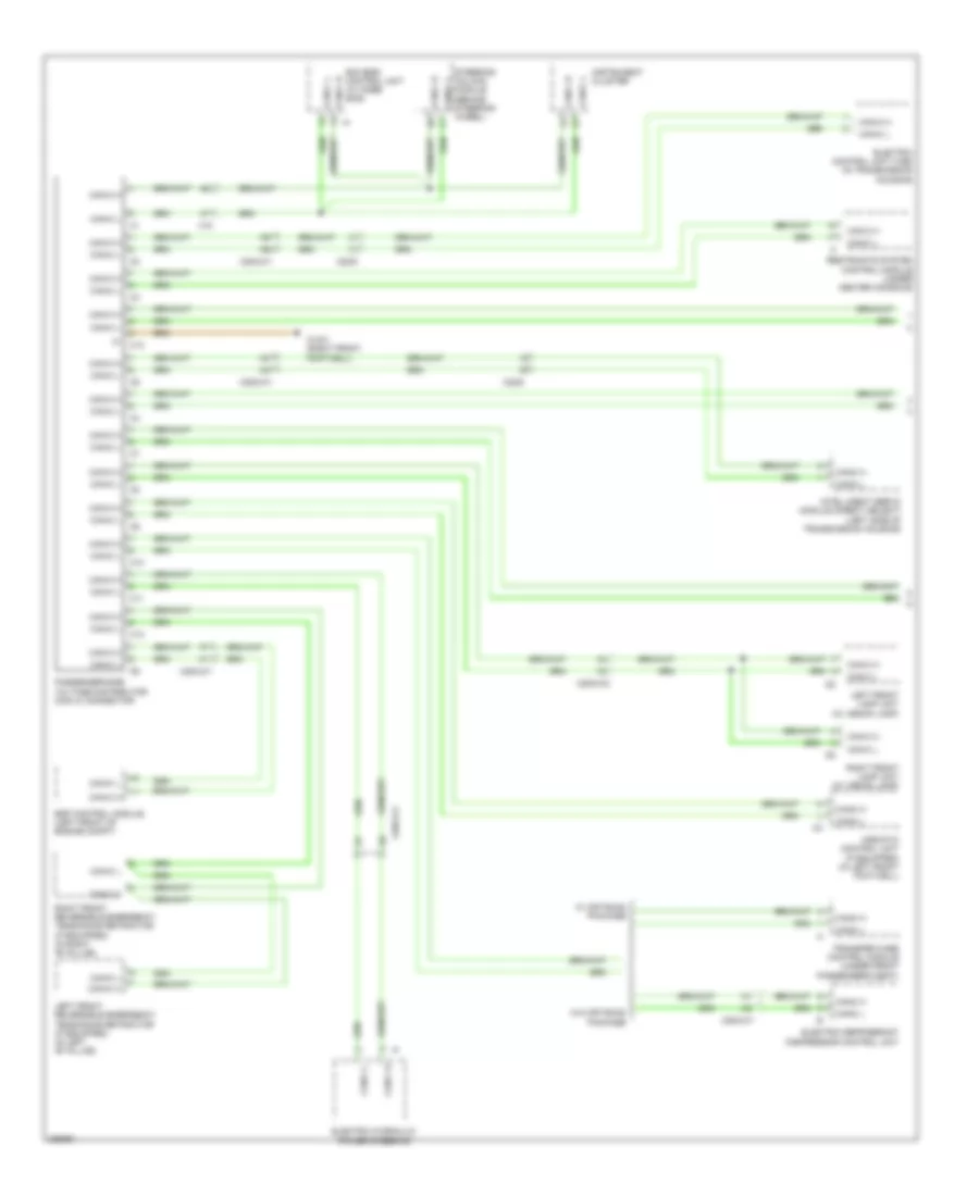 High Low Bus Wiring Diagram 1 of 4 for Mercedes Benz GL550 2012