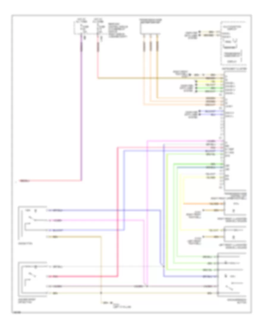 Transmission Wiring Diagram (2 of 2) for Mercedes-Benz E250 Bluetec 4Matic 2014