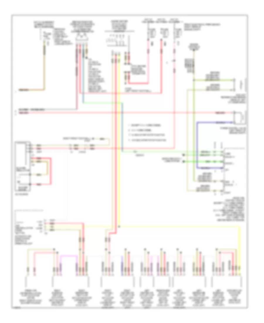 Automatic AC Wiring Diagram, with Thermotronic (3 of 3) for Mercedes-Benz E250 Bluetec 4Matic 2014