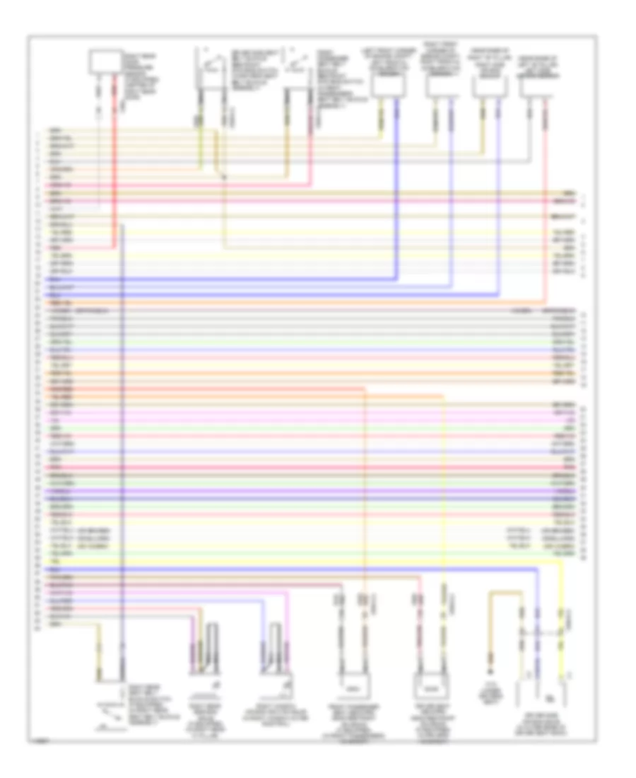 Supplemental Restraint Wiring Diagram 2 of 4 for Mercedes Benz E250 Bluetec 4Matic 2014