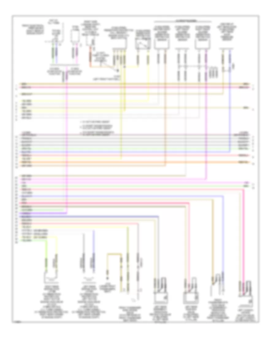 Supplemental Restraint Wiring Diagram 3 of 4 for Mercedes Benz E250 Bluetec 4Matic 2014