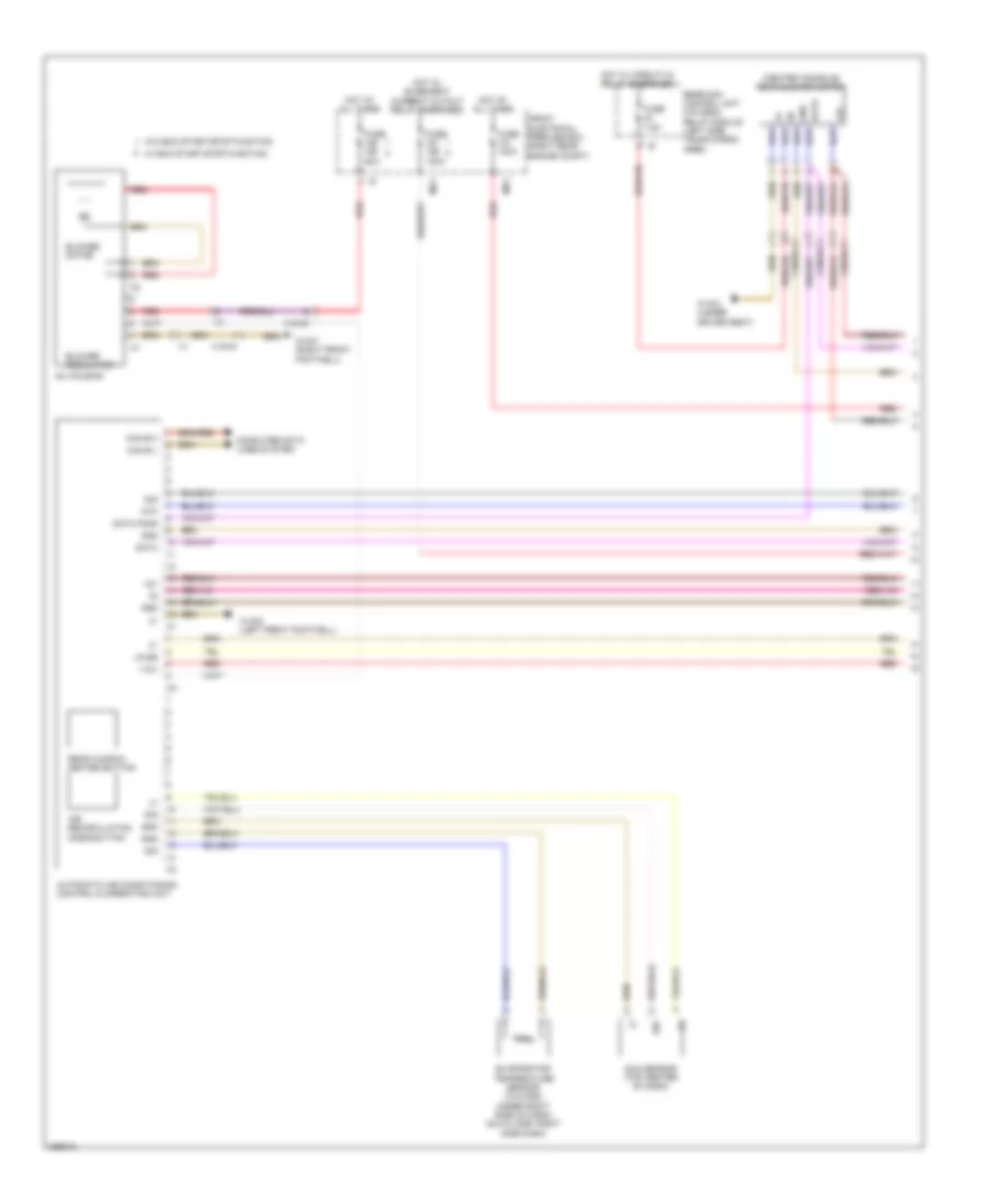 Automatic A C Wiring Diagram with Thermotronic 1 of 3 for Mercedes Benz GLK350 2012