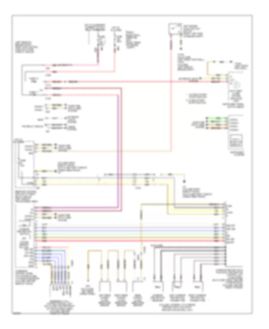 Anti-theft Wiring Diagram for Mercedes-Benz GLK350 2012