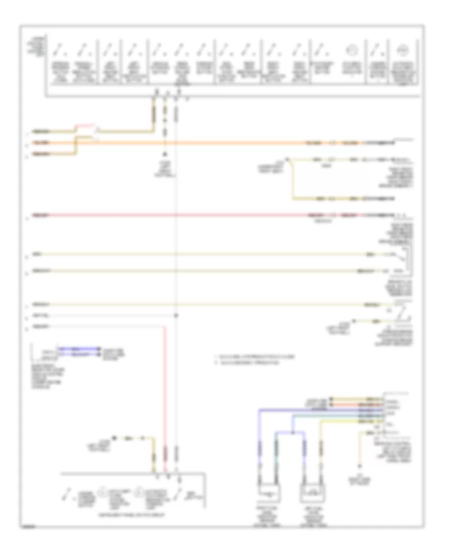Instrument Cluster Wiring Diagram (2 of 2) for Mercedes-Benz GLK350 2012