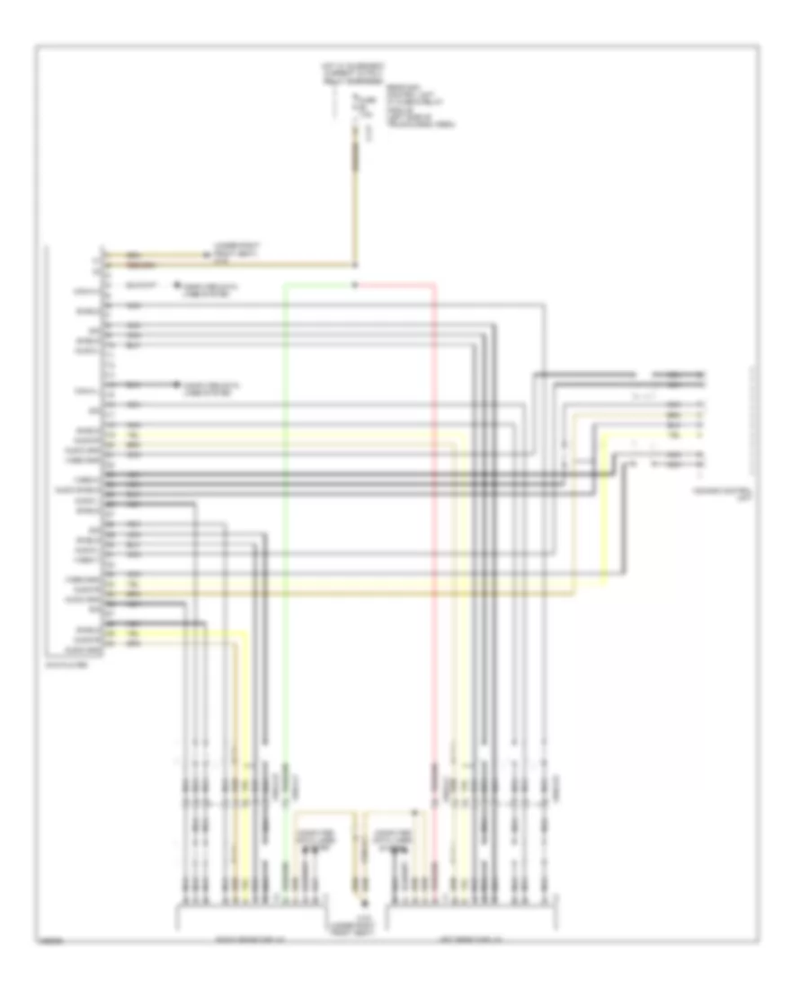 DVD Player Wiring Diagram for Mercedes Benz GLK350 2012