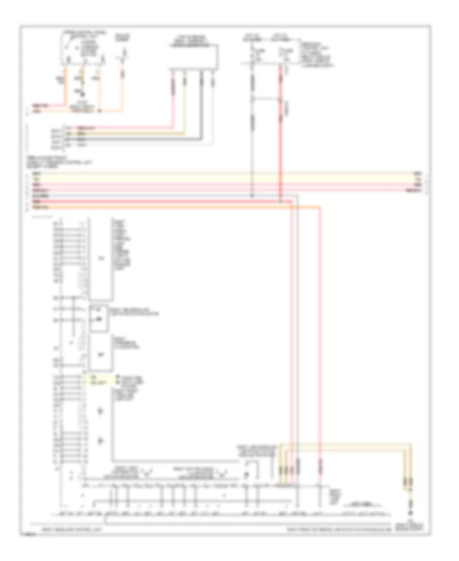 Exterior Lamps Wiring Diagram, Wagon with Dynamic LED Headlamps (2 of 4) for Mercedes-Benz E350 2014