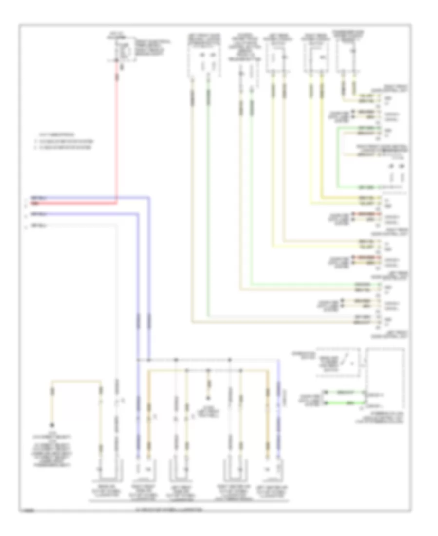 Instrument Illumination Wiring Diagram Wagon 2 of 2 for Mercedes Benz E350 2014