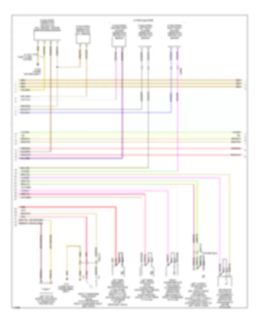 Supplemental Restraint Wiring Diagram Convertible 3 of 4 for Mercedes Benz E350 2014
