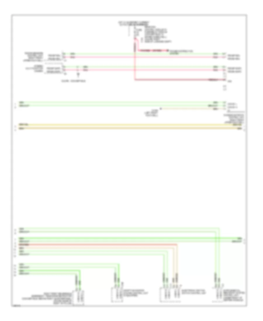 High Low Bus Wiring Diagram Convertible with CAN E1 4 of 5 for Mercedes Benz E350 2014