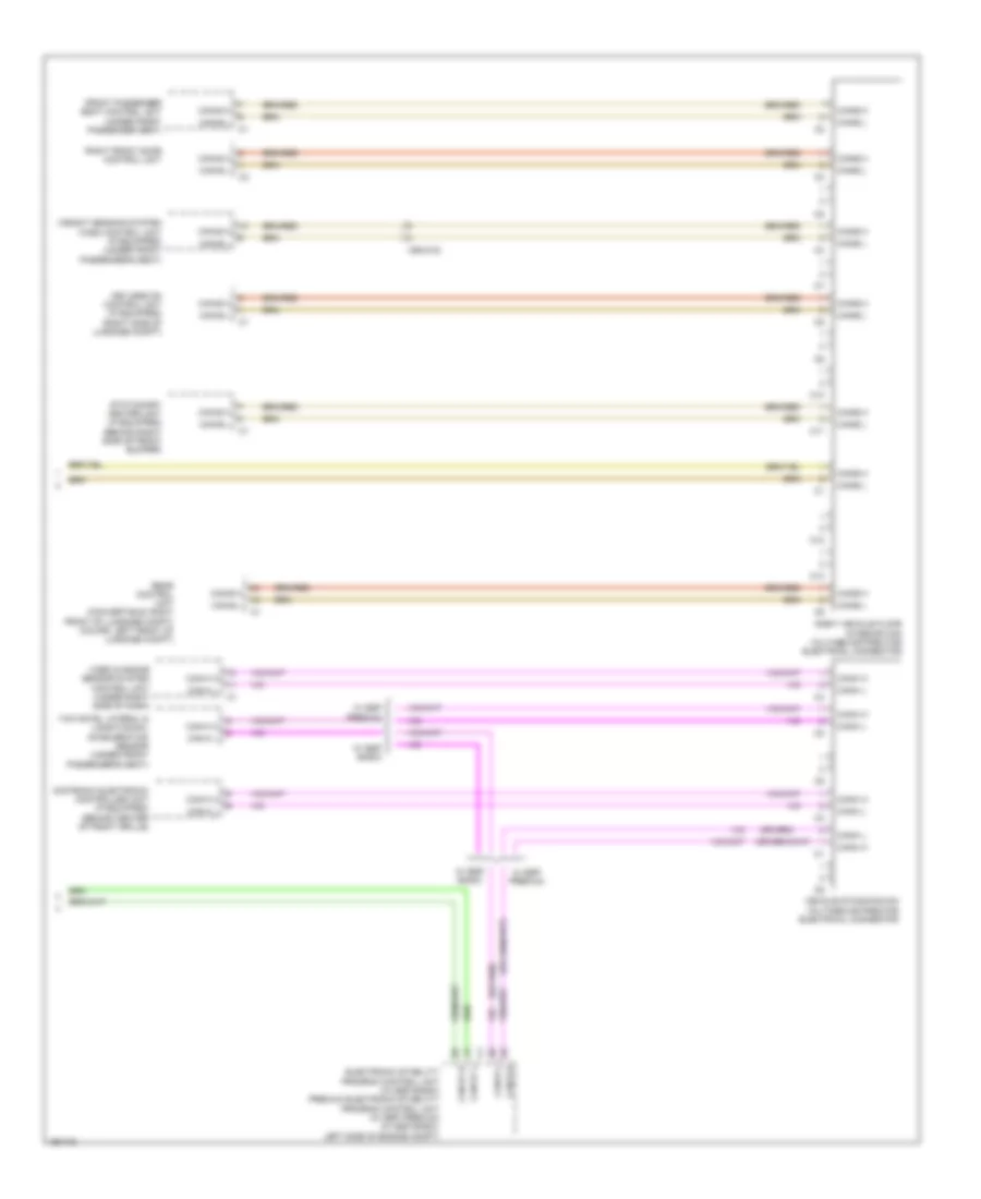 HighLow Bus Wiring Diagram, Convertible with CAN E1 (5 of 5) for Mercedes-Benz E350 2014