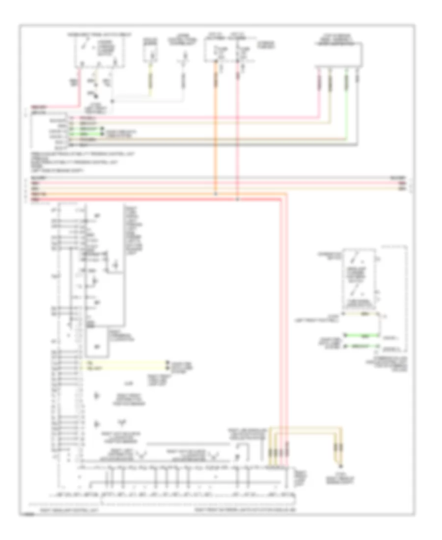Exterior Lamps Wiring Diagram Convertible with Dynamic LED Headlamps 2 of 3 for Mercedes Benz E350 2014