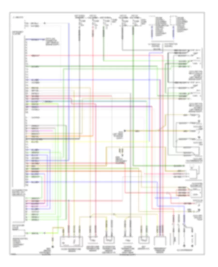 Air Conditioning Wiring Diagrams for Mercedes Benz C280 1994