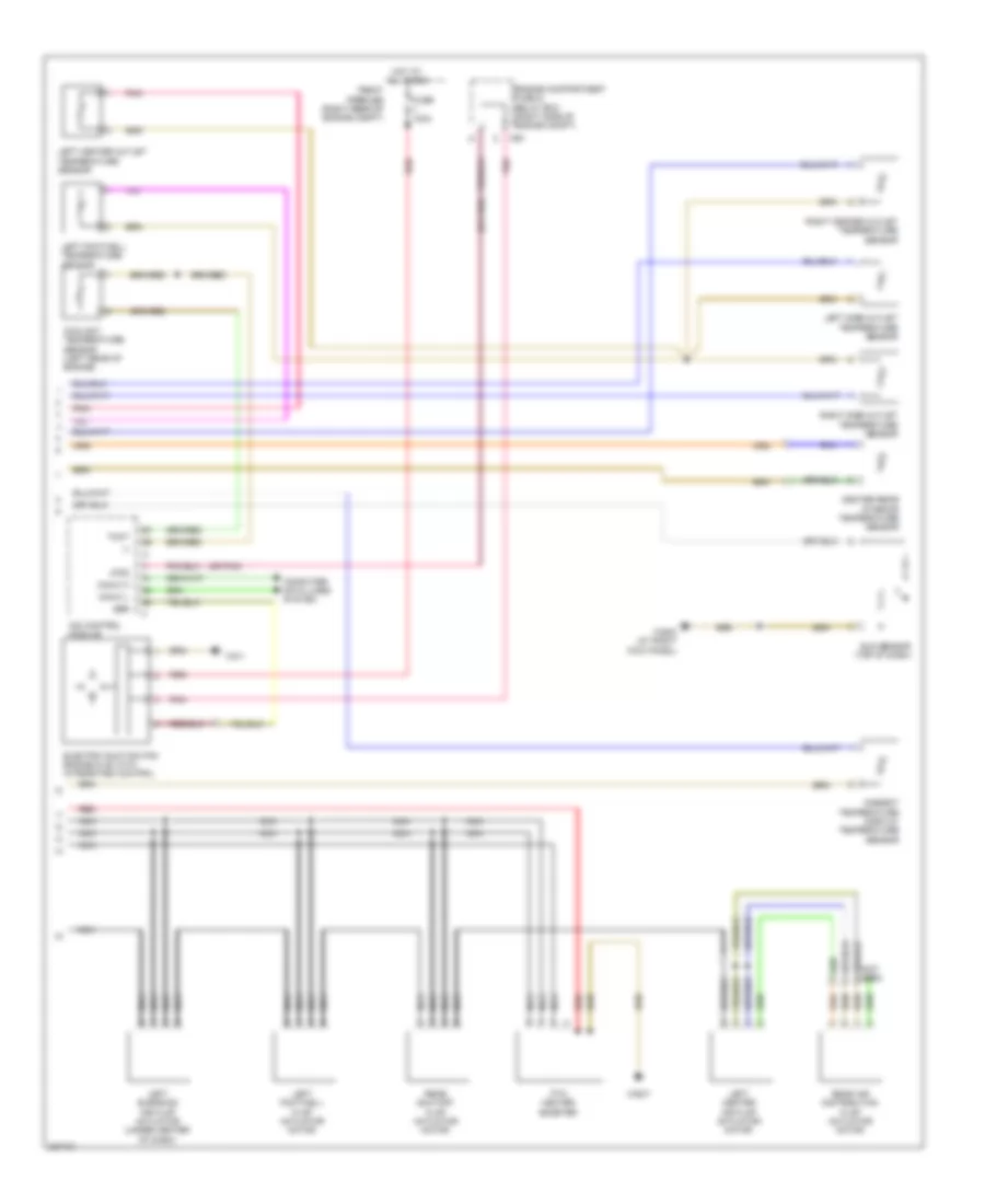Automatic AC Wiring Diagram (2 of 2) for Mercedes-Benz ML350 2006
