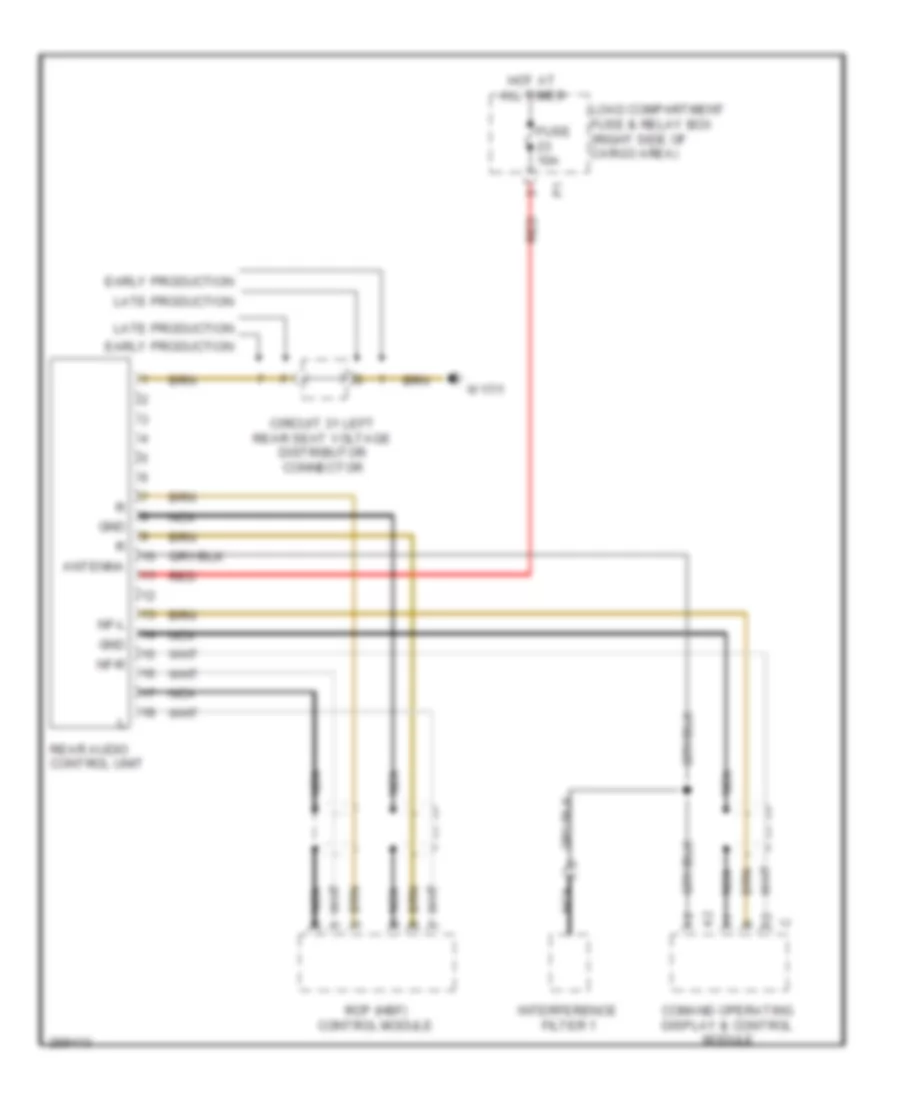 RADIO – Mercedes-Benz ML350 2006 – SYSTEM WIRING DIAGRAMS – Wiring diagrams  for cars AMG 510 Wiring diagrams