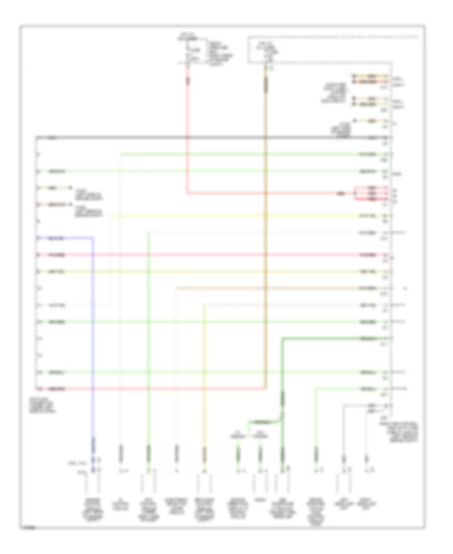 Data Link Connector Wiring Diagram for Mercedes Benz C320 2001