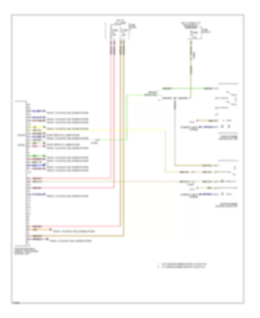 Programmable Special Module Wiring Diagram for Mercedes-Benz Sprinter 2500 2014