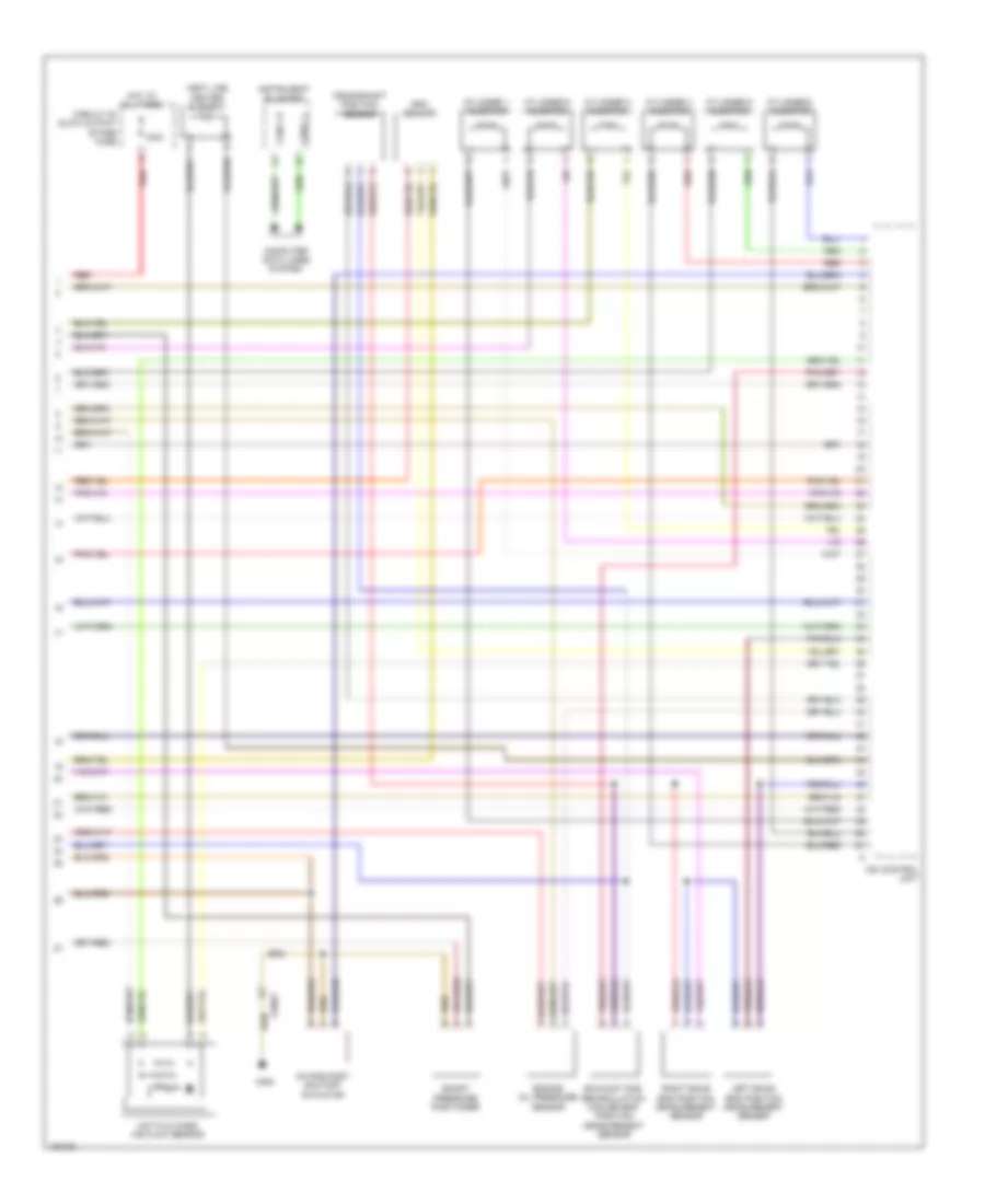 3.0L, Engine Performance Wiring Diagram (4 of 4) for Mercedes-Benz Sprinter 2500 2014