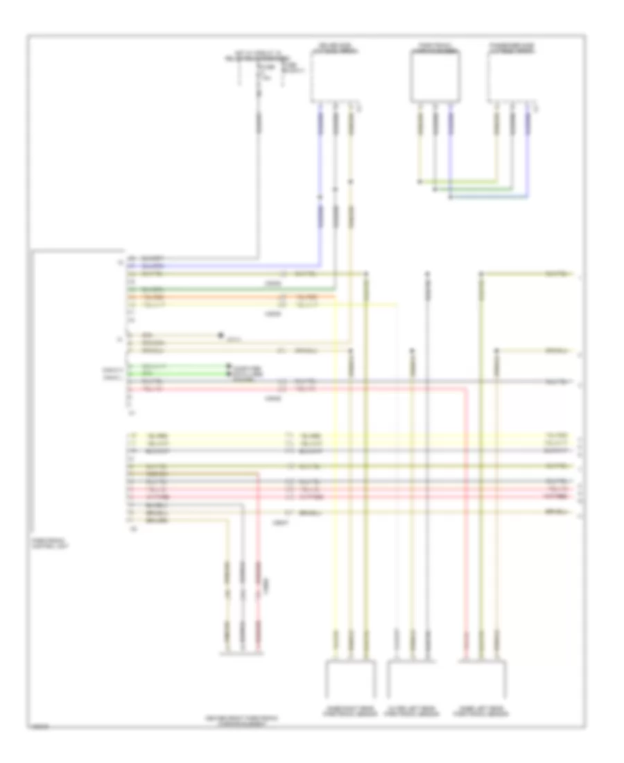 Parking Assistant Wiring Diagram (1 of 2) for Mercedes-Benz Sprinter 2500 2014