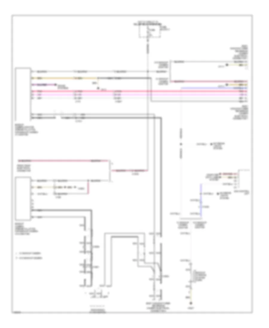 Rear Camera Wiring Diagram for Mercedes Benz Sprinter 2014 2500
