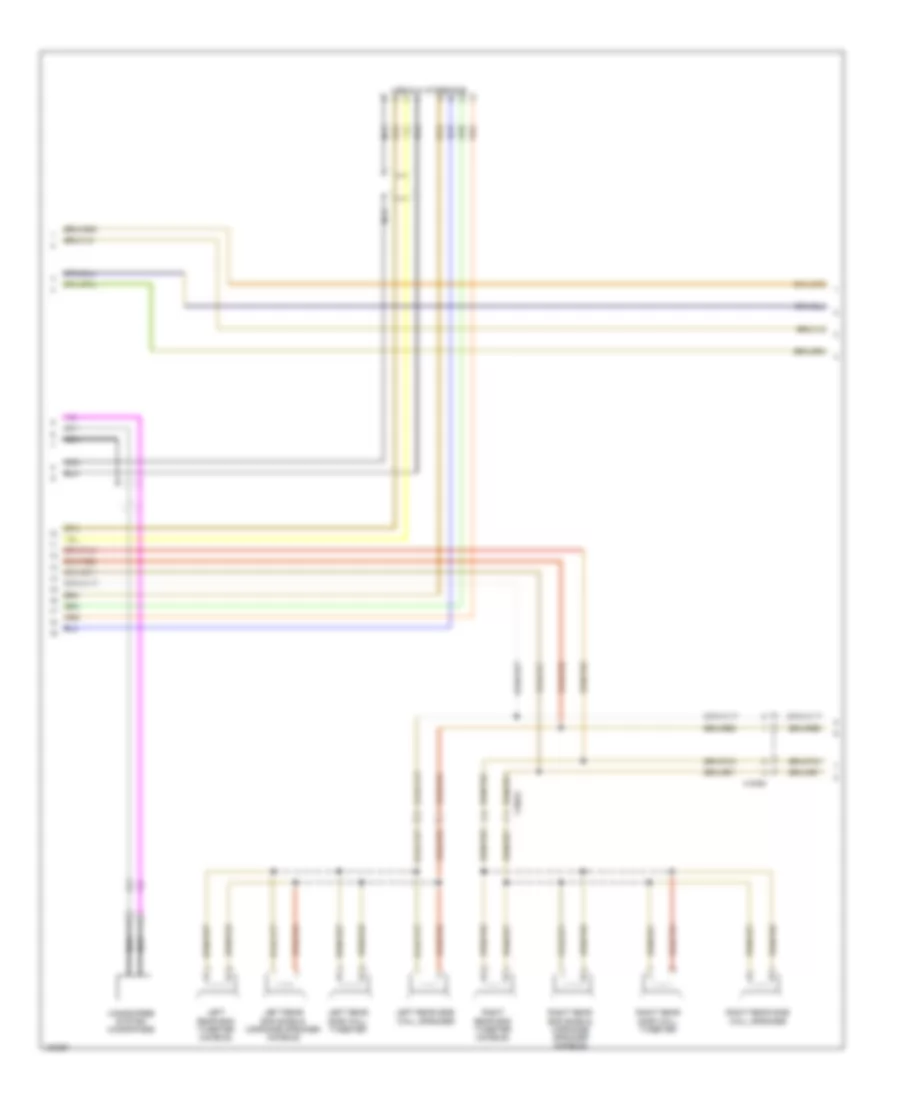 Radio Wiring Diagram, Except Pre-Installed (2 of 3) for Mercedes-Benz Sprinter 2500 2014