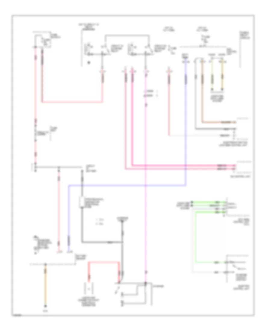Starting Wiring Diagram for Mercedes Benz Sprinter 2014 2500