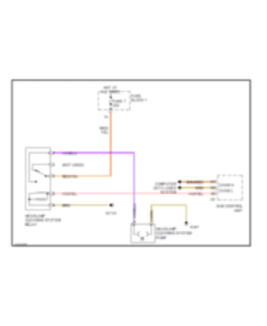 схема шайбы фары для Mercedes-Benz Sprinter 2500 2014