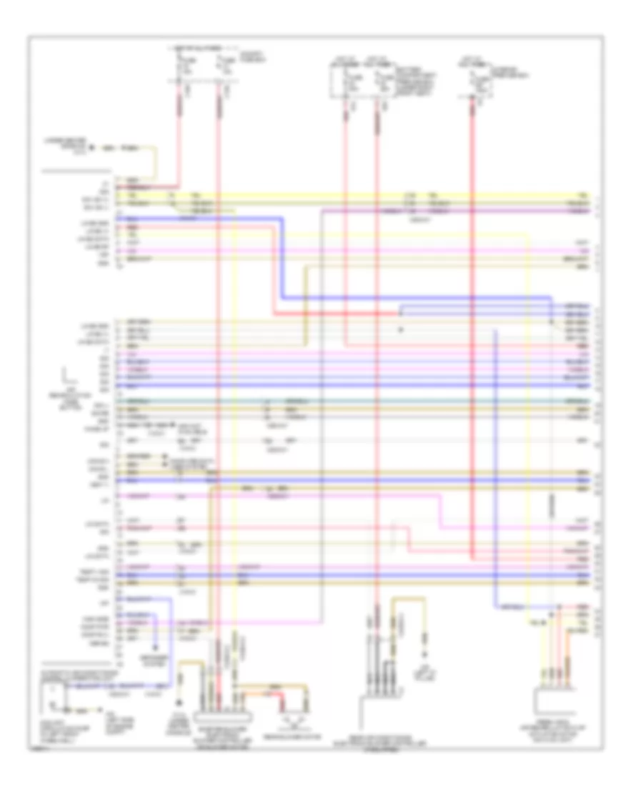 Automatic A C Wiring Diagram with Thermotronic 1 of 4 for Mercedes Benz ML350 4Matic 2012
