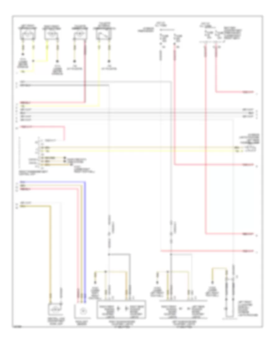 Courtesy Lamps Wiring Diagram 2 of 3 for Mercedes Benz ML350 4Matic 2012