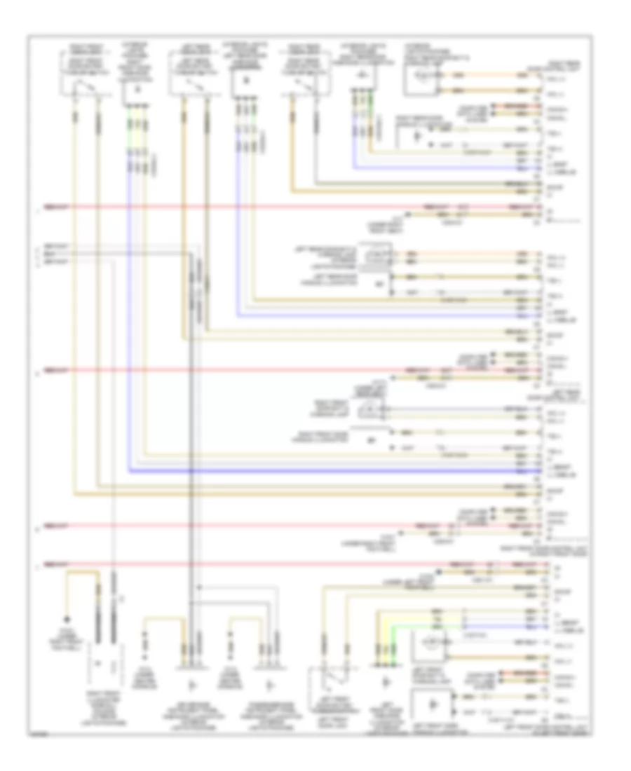 Courtesy Lamps Wiring Diagram 3 of 3 for Mercedes Benz ML350 4Matic 2012