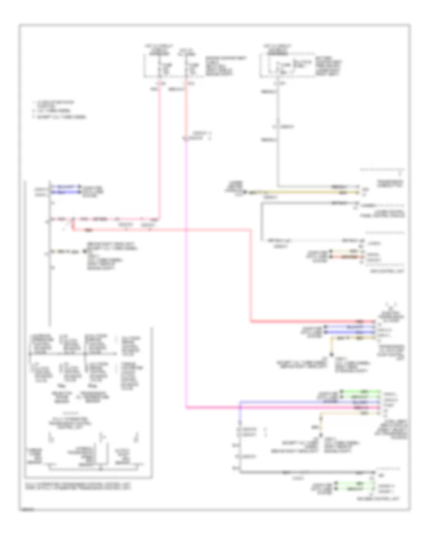 A T Wiring Diagram for Mercedes Benz ML350 4Matic 2012