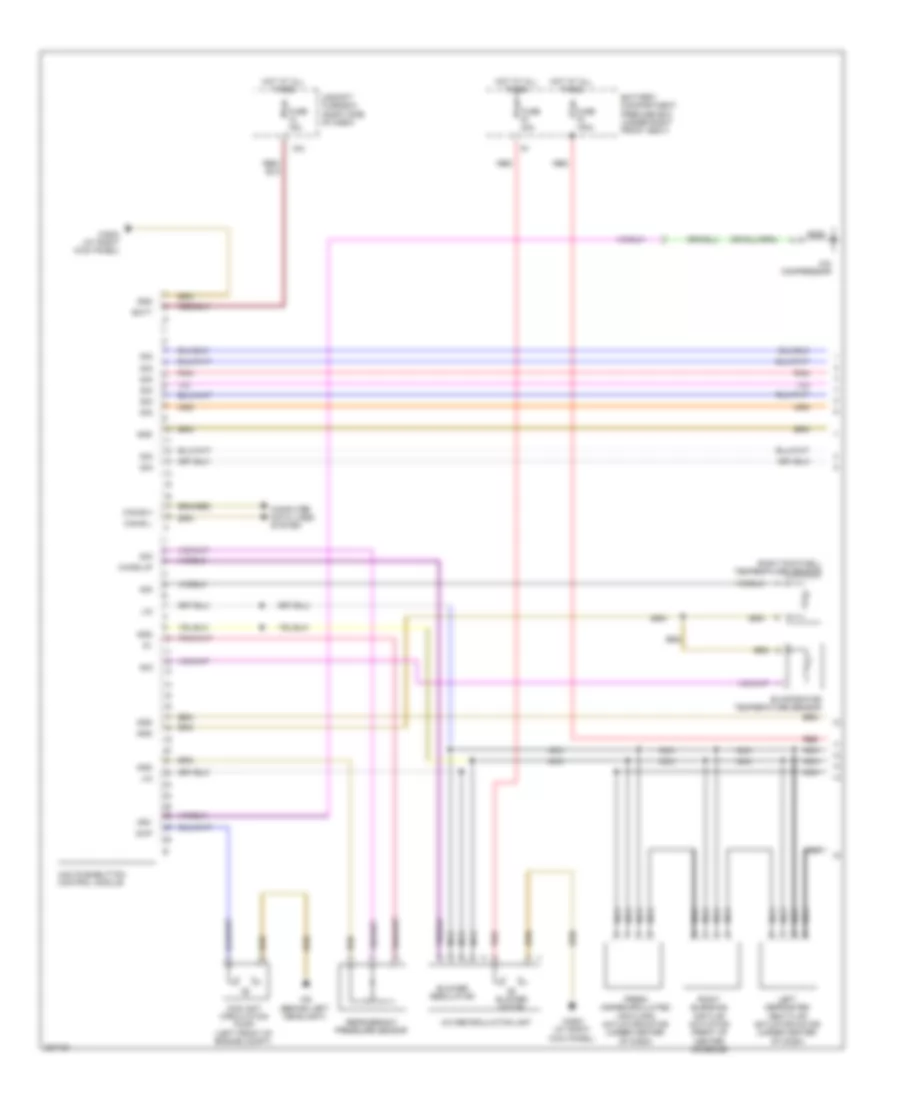 Automatic A C Wiring Diagram 1 of 2 for Mercedes Benz ML500 2006