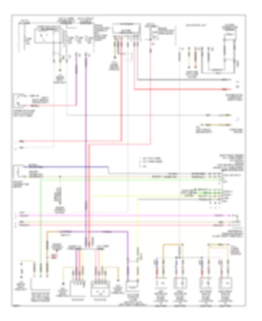 Automatic AC Wiring Diagram, with Thermotronic (4 of 4) for Mercedes-Benz ML350 BlueTEC 2012