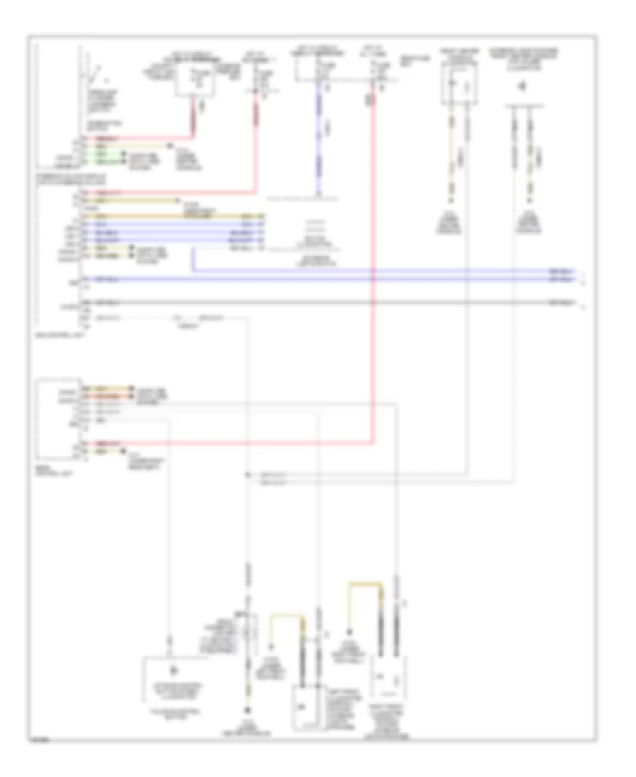 Instrument Illumination Wiring Diagram (1 of 2) for Mercedes-Benz ML350 BlueTEC 2012
