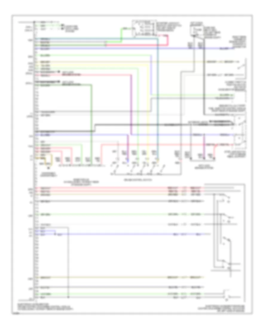 Electronic AcceleratorCruiseIdle Speed Control Wiring Diagram for Mercedes-Benz E500 1994