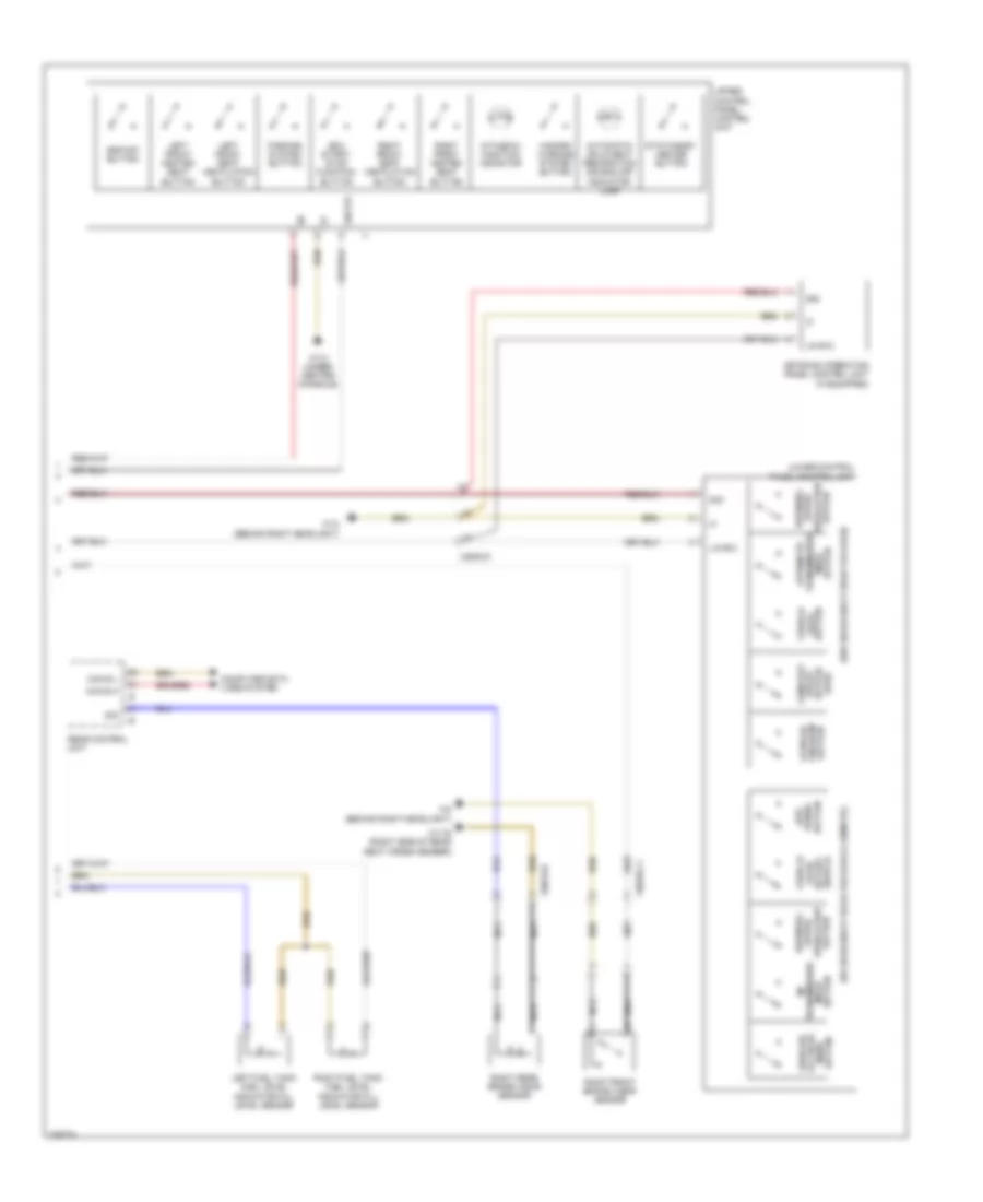 Instrument Cluster Wiring Diagram (2 of 2) for Mercedes-Benz ML550 2012