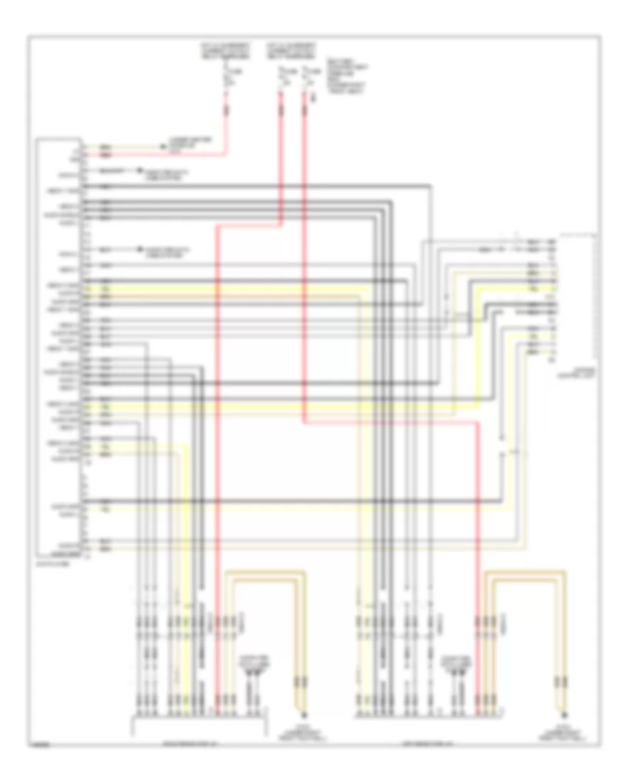 DVD Player Wiring Diagram for Mercedes-Benz ML550 2012