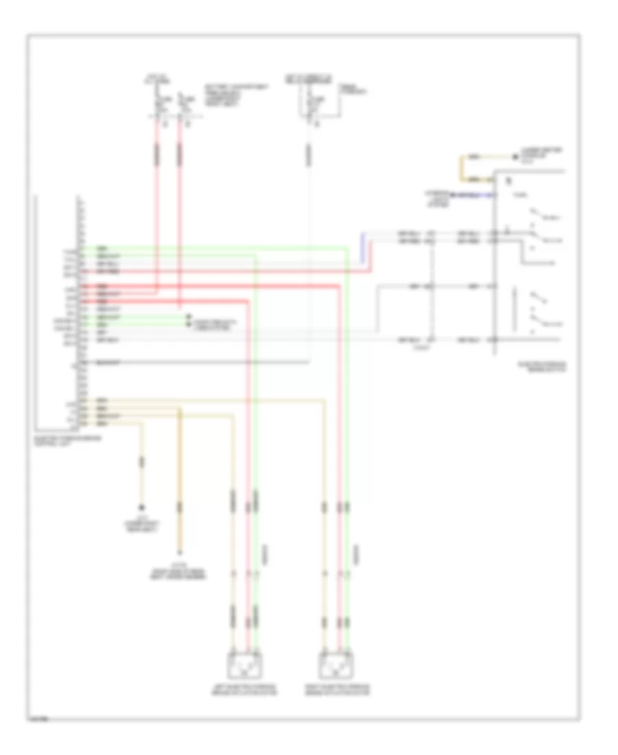 Shift Interlock Wiring Diagram for Mercedes-Benz ML550 2012