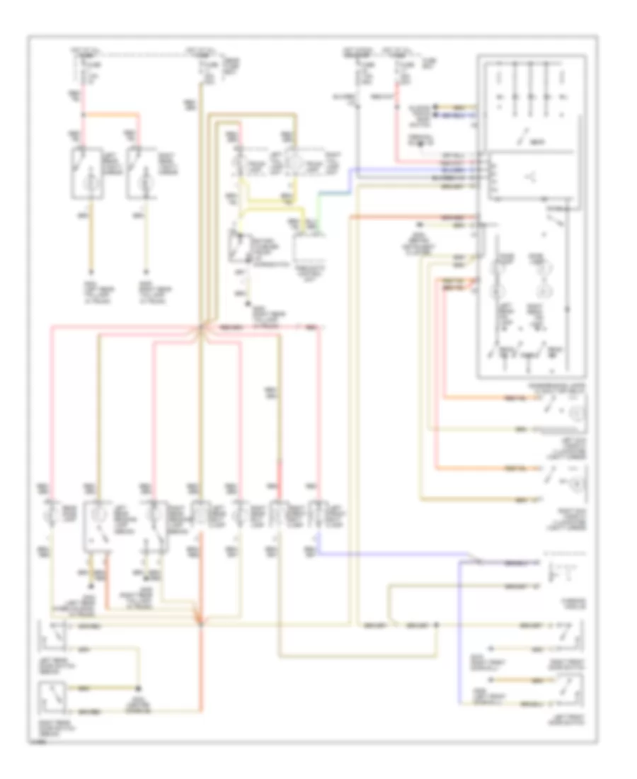 Courtesy Lamps Wiring Diagram for Mercedes Benz S320 1994