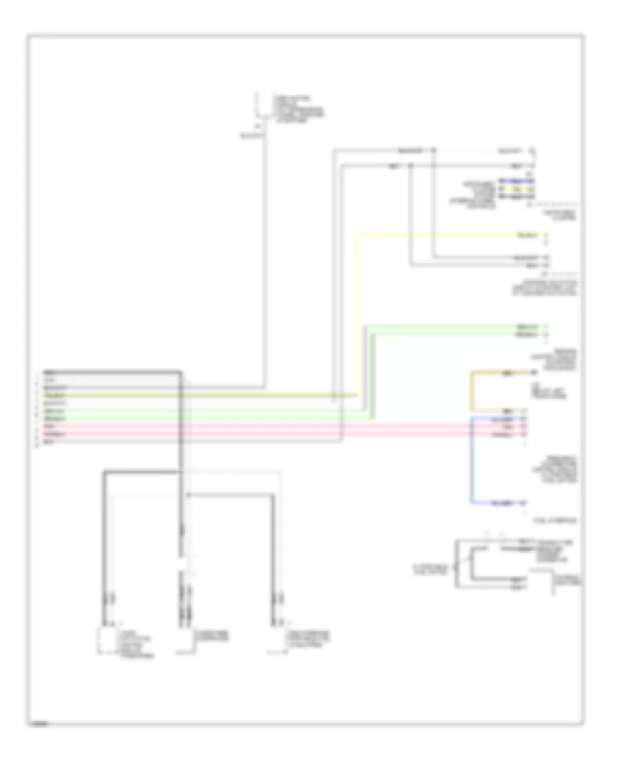 Tele Aid Wiring Diagram Convertible with D2B Data Bus 2 of 2 for Mercedes Benz CLK320 2001