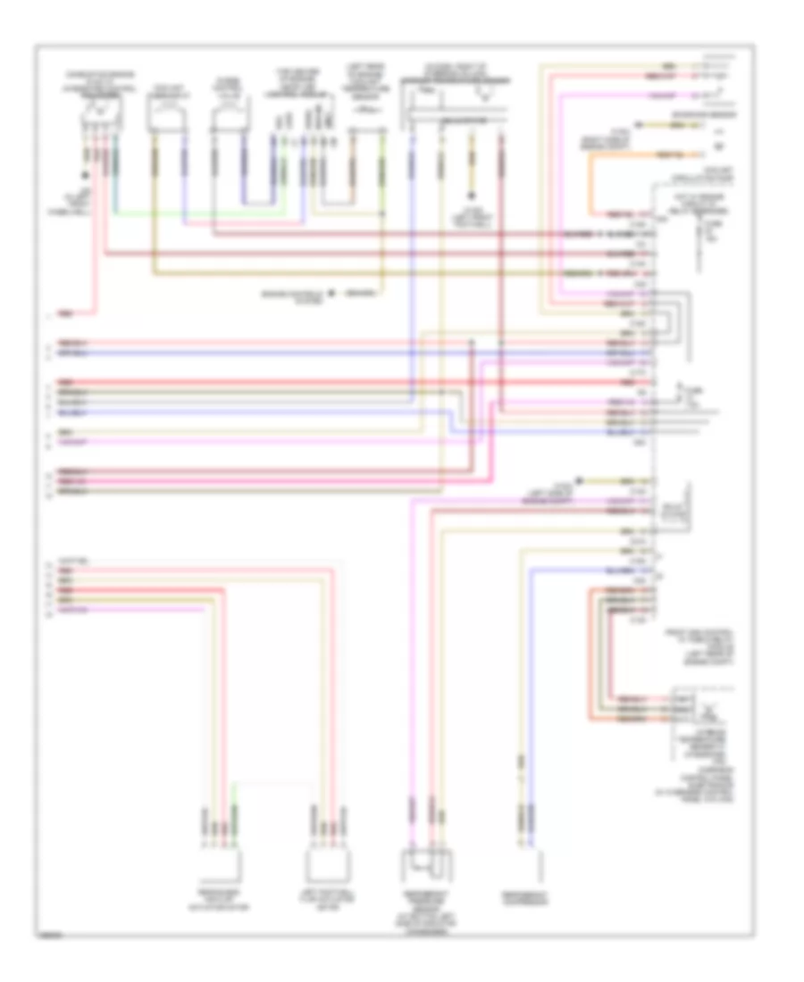 Automatic AC Wiring Diagram, with Thermotronic (3 of 3) for Mercedes-Benz C300 4Matic 2008