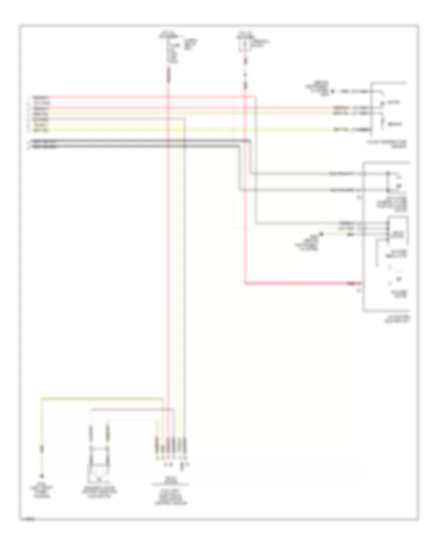 Automatic A C Wiring Diagram 2 of 2 for Mercedes Benz E320 2001