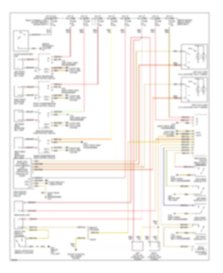 Courtesy Lamps Wiring Diagram for Mercedes Benz E320 2001