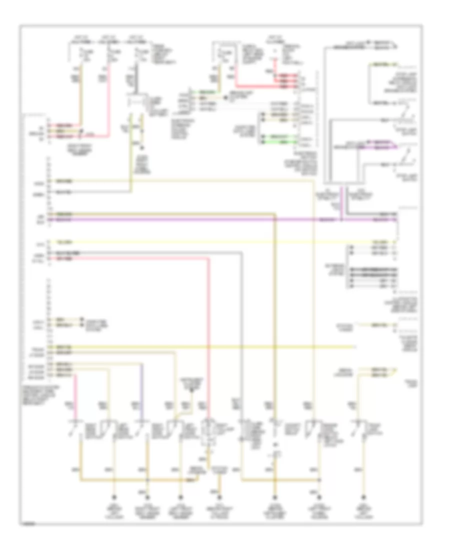 Anti theft Wiring Diagram for Mercedes Benz E430 4Matic 2001