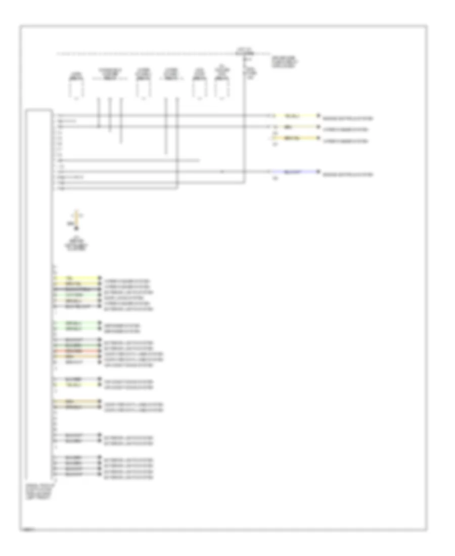 Body Control Modules Wiring Diagram for Mercedes Benz E430 4Matic 2001