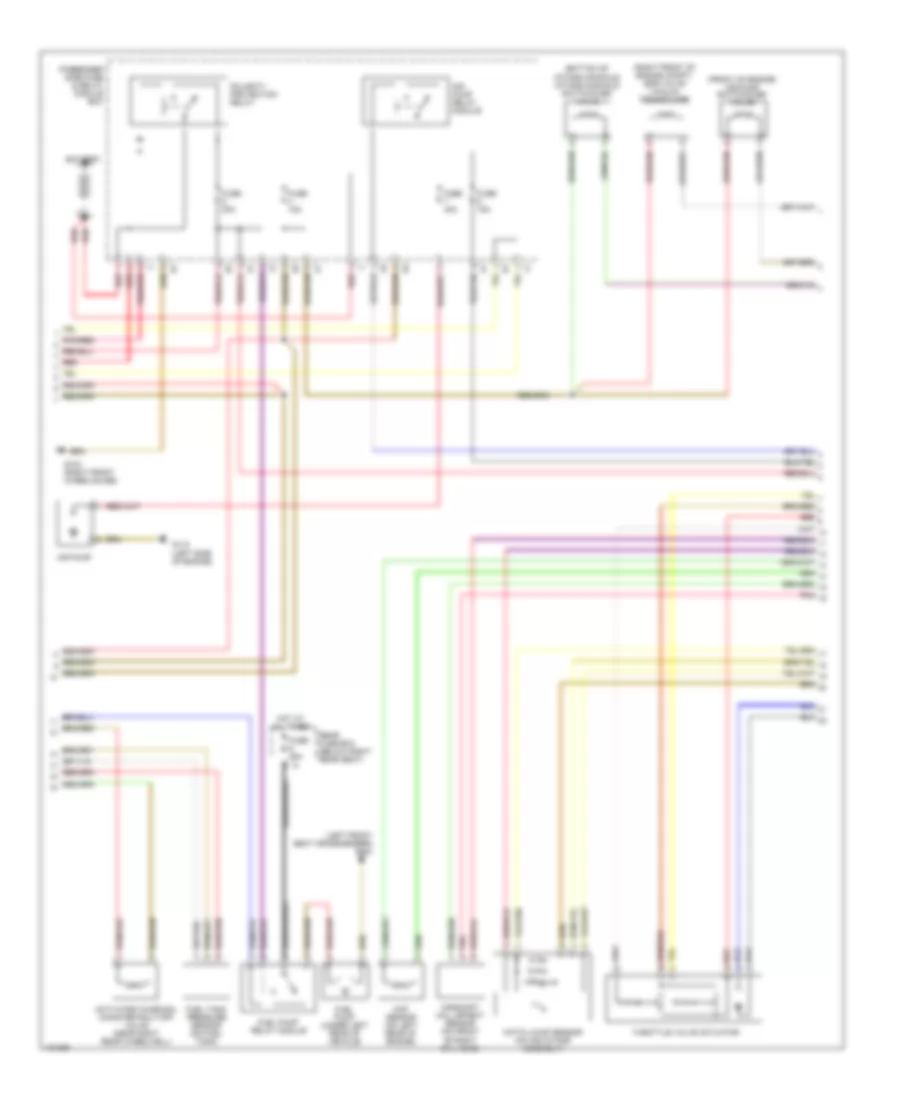 4 3L Engine Performance Wiring Diagram 2 of 3 for Mercedes Benz E430 4Matic 2001