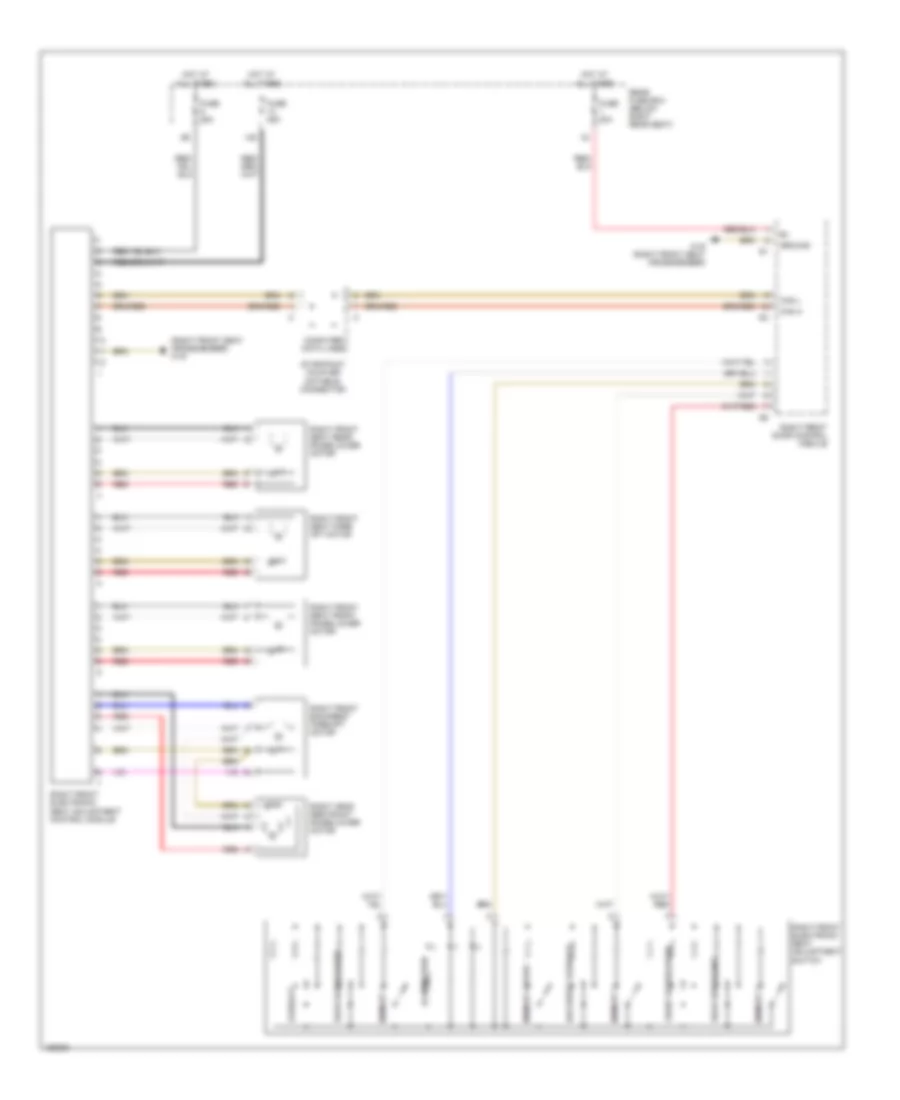 Passenger s Memory Seat Wiring Diagram for Mercedes Benz E430 4Matic 2001