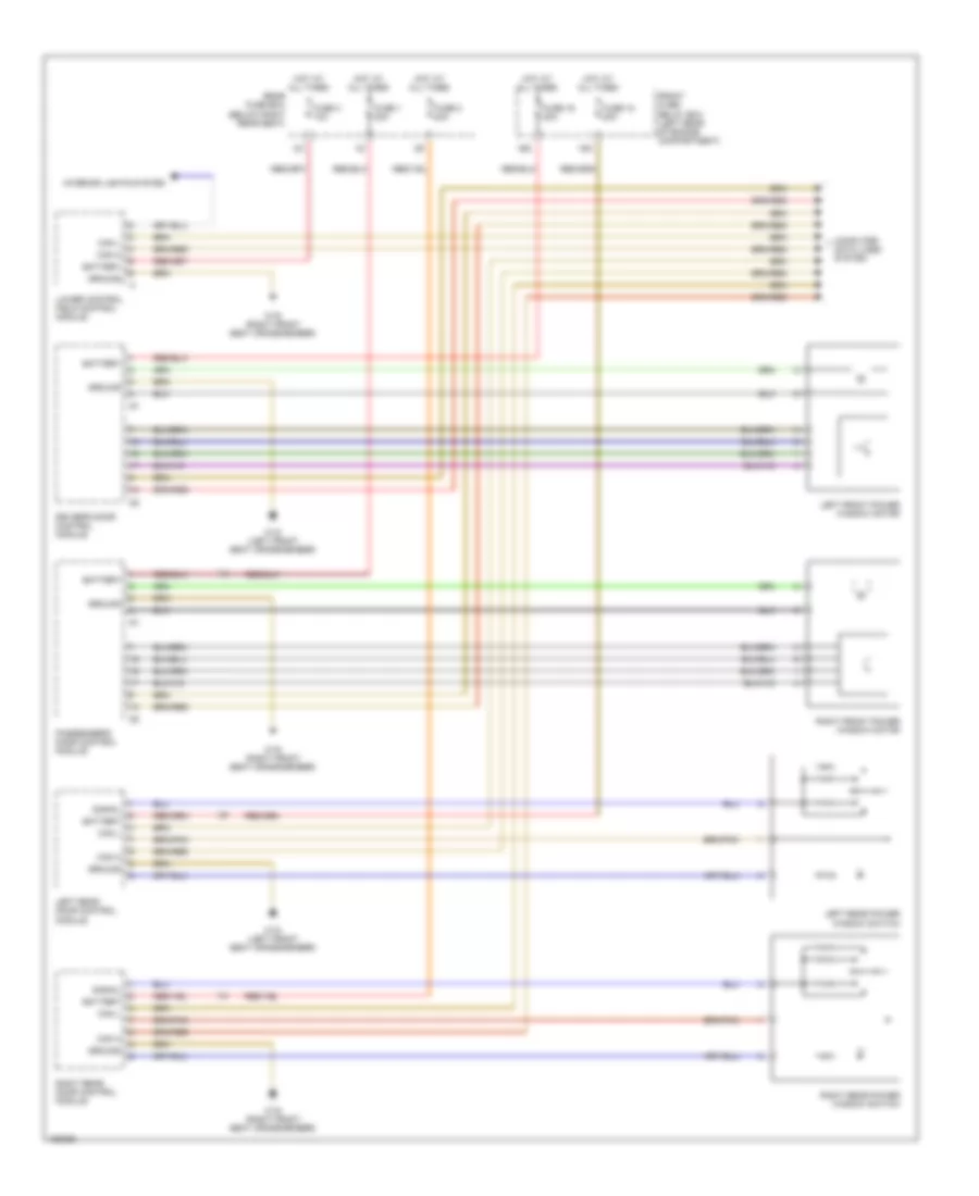 Power Windows Wiring Diagram for Mercedes Benz E430 4Matic 2001