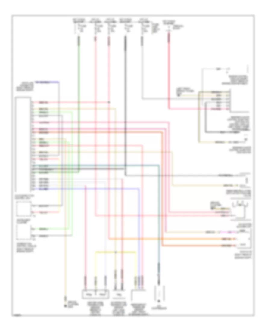 Air Conditioning Wiring Diagrams for Mercedes-Benz SLK230 1998